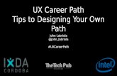 UX Career Path - Tips to Designing Your Own Path