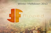 Winter Meltdown 2013. Whats our path? Whats flipped about God? Whats flipped about us? Whats flipped about life? Whats flipped about living? Right -