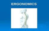ERGONOMICS. ERGONOMICS... The term ergonomics is derived from two Greek words: ergon, meaning work and nomoi, meaning natural laws. The term ergonomics