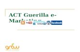 ACT e-Guerilla Marketing