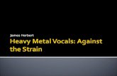 Heavy Metal Vocals