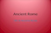 Ancient Rome Life in Ancient Rome. Key Terms Gladiators Colosseum
