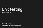 node.js workshop- node.js unit testing