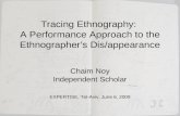 Tracing Ethnography