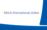 DECA Promotional Video. DECA Updates for 2014-2015