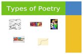 Types of Poetry. Haiku Limerick Free Verse Rhyming Cinquain