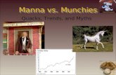 Manna vs. Munchies