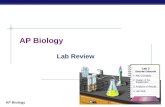 AP Biology 2004-2005 AP Biology Lab Review. AP Biology 2004-2005 Lab 1: Diffusion & Osmosis