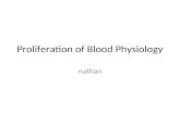 Proliferation of Blood Physiology