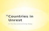 Countries in Unrest