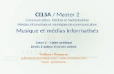 Cours 2  - CELSA Droit Dauteur (.ppt)