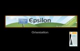 Epsilon Orientation
