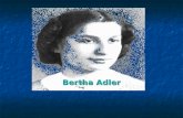 Bertha Alder