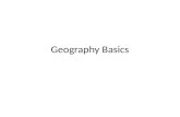 Intro to Geography: Geography basics