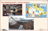 Slide © UBC-EOSC 2001 The Shaking Earth: human impact