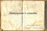 Shakespeare â€™s comedies