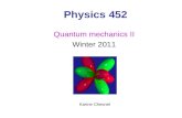 Physics 452