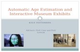 Automatic Age Estimation and Interactive Museum Exhibits