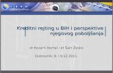 Kreditni rejting u BiH i perspektive njegovog poboljanja