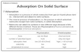 Adsorption On Solid Surface