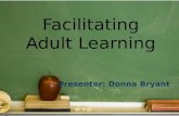 Facilitating Adult Learning