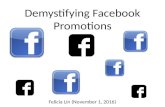Demystifying facebook promotions (November 1, 2016)