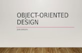OBJECT-ORIENTED DESIGN JEAN SIMILIEN. WHAT IS OBJECT-ORIENTED DESIGN? Object-oriented design is the