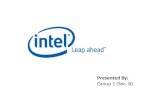 Intel Building A Technology Brand