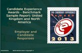 Candidate Experience Awards Benchmark Data Sample Report