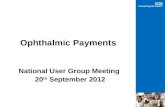 Ophthalmic Payments
