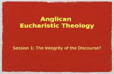 Anglican  Eucharistic Theology