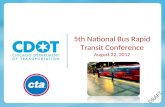 5th National Bus Rapid Transit Conference August 22, 2012