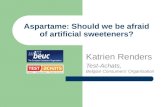 Aspartame: Should we be afraid of artificial sweeteners?
