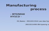 Manufacturing                     process