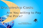 Discipleship Costs: