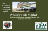 Whole foods market project