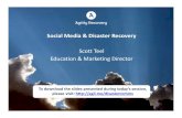 Social Media Disaster Recovery - Agility Recovery - .Social Media & Disaster Recovery ... â€¢ TrendsMap