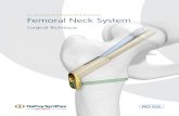 Surgical Mobile/Synthes North... · PDF file 2020. 6. 9. · 4 DePuy Synthes Femoral Neck System (FNS) Surgical Technique Indications, Contraindications, and Warnings Indications