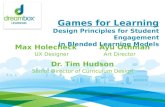 Games for Learning â€“ Design Principles for Student Engagement in Blended Learning Models