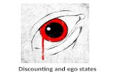 Discounting and ego states (Transactional analysis / TA is an integrative approach to the theory of psychology and psychotherapy)