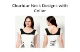 Churidar Neck Designs with Collar