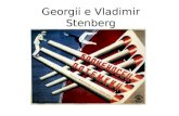 Construtivismo-Georgii e Vladimir Stenberg