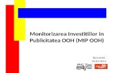 Monitorizarea Investitiilor  in  Publicitatea  OOH (MIP OOH)