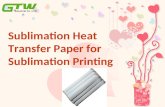 Sublimation Heat Transfer Paper For Sublimation Printing