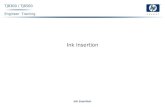 Engineer Training Ink Insertion TJ8300 / TJ8500 Ink Insertion