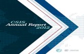 CSIS 2012 Annual Report