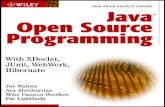 Open Source Programminge-lib.kgsu.ru/books/java-open-source- ¢  Java ¢¾ Open Source Programming With