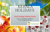 Kerala holidays