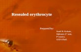 Resealed  erythrocyte-sunil kokate