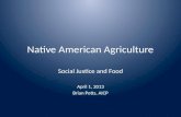 Native American Foodsheds - Guest Speaker Brian Potts